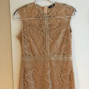 Nude Lace Dress size 10